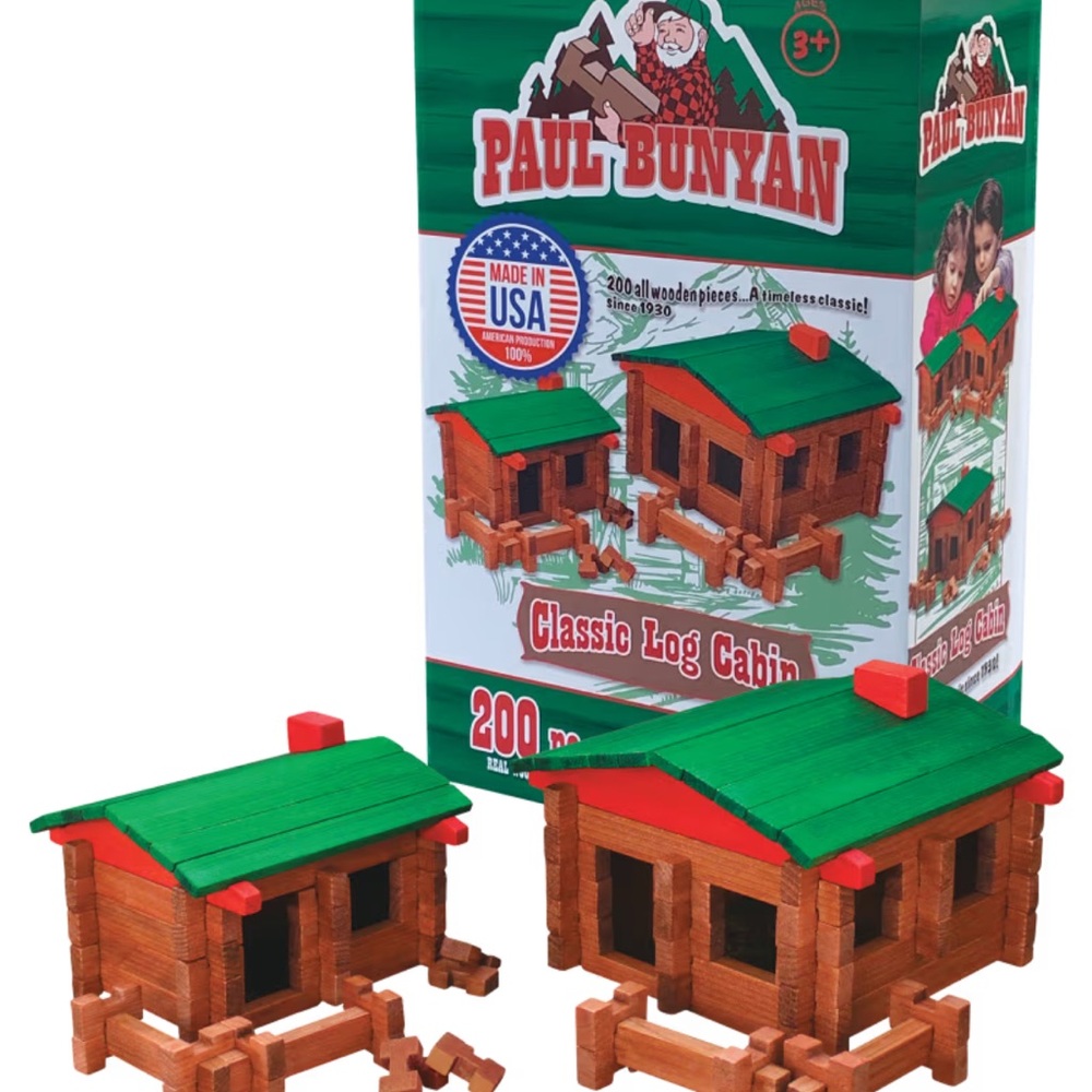 Paul Bunyan Lincoln Logs